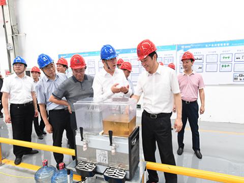市委书记潘早云深刻J9集团国际站集团发展安全出产查抄